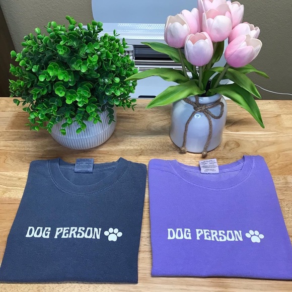 DOG PERSON Unisex Adult 100% Cotton Crewneck T-Shirts - Various - Picture 15 of 16